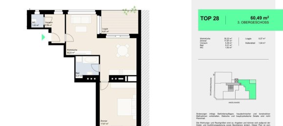 2-Zimmer Wohnung in Favoriten, Austria, Nr. 87855 2