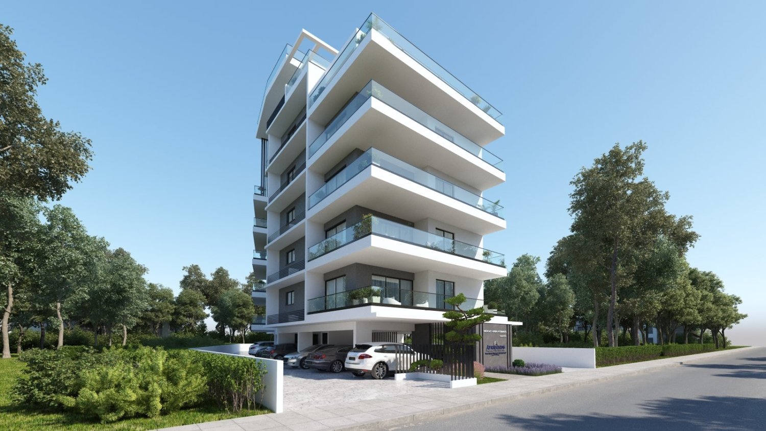 Apartamento de 2 dormitorios en Larnaca, Cyprus No. 3035