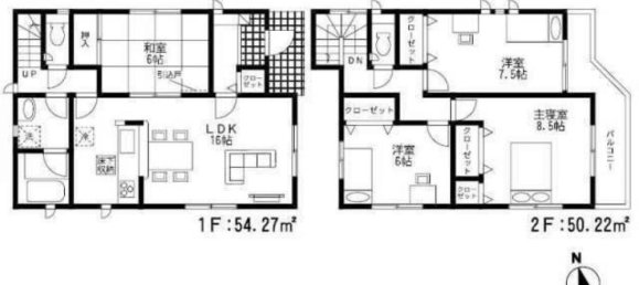 Casa de 4 dormitorios en Fukuoka, Japan No. 6190 2