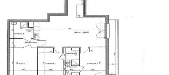 Apartamento de 3 dormitorios en Aubervilliers, France No. 345855 6