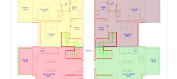 Penthouse 3+1 in Avsallar, Turkey No. 3408 29