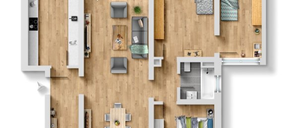 4غرفة شقة في Stuttgart, Germany رقم 336273 11