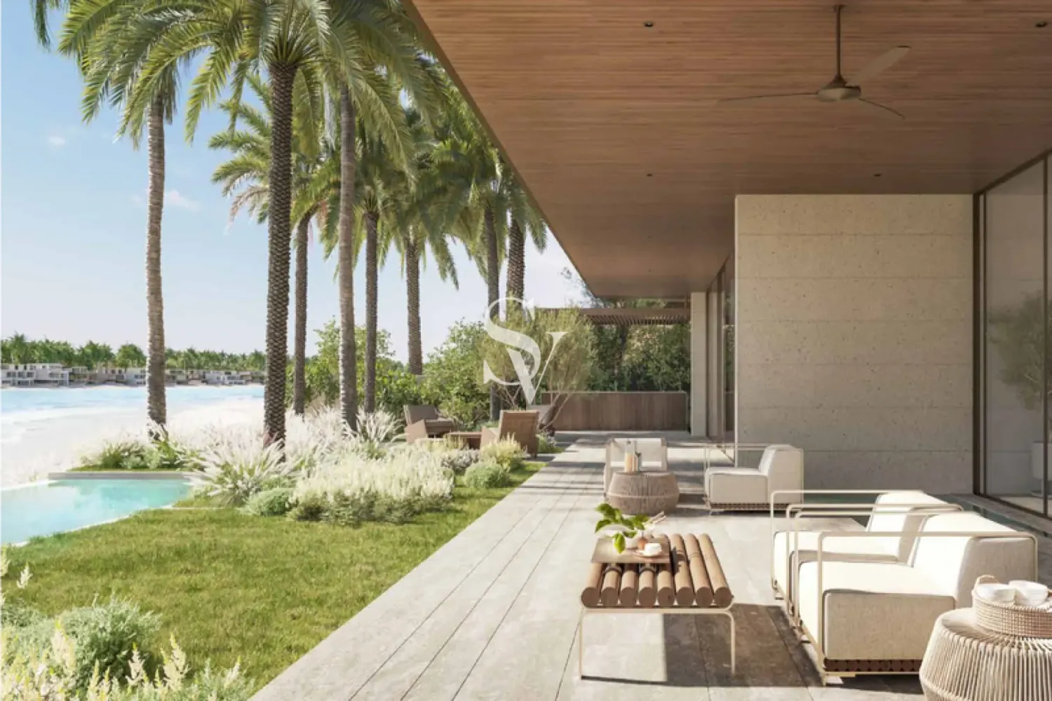 5 غرف نوم فيلا في Palm Jebel Ali, UAE رقم 107737