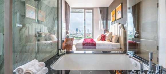 Apartamento com 1 quarto em condomínio em Bangkok, Thailand N.º 22583 8