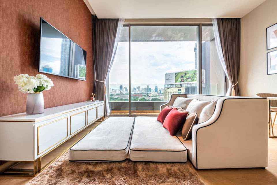 Apartamento com 1 quarto em condomínio em Bangkok, Thailand N.º 22583