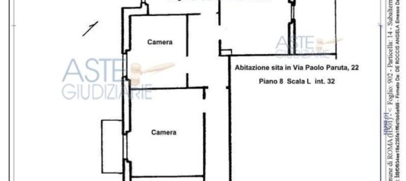 5 rooms Apartment in Rome, Italy No. 190322 12