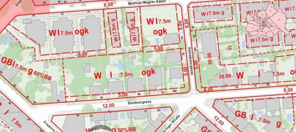 Grundstück in Wien, Austria 800m², Nr. 195090 19