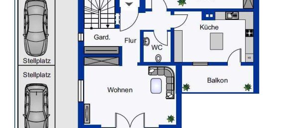 6غرفة منزل في Wiesbaden, Germany رقم 267960 12