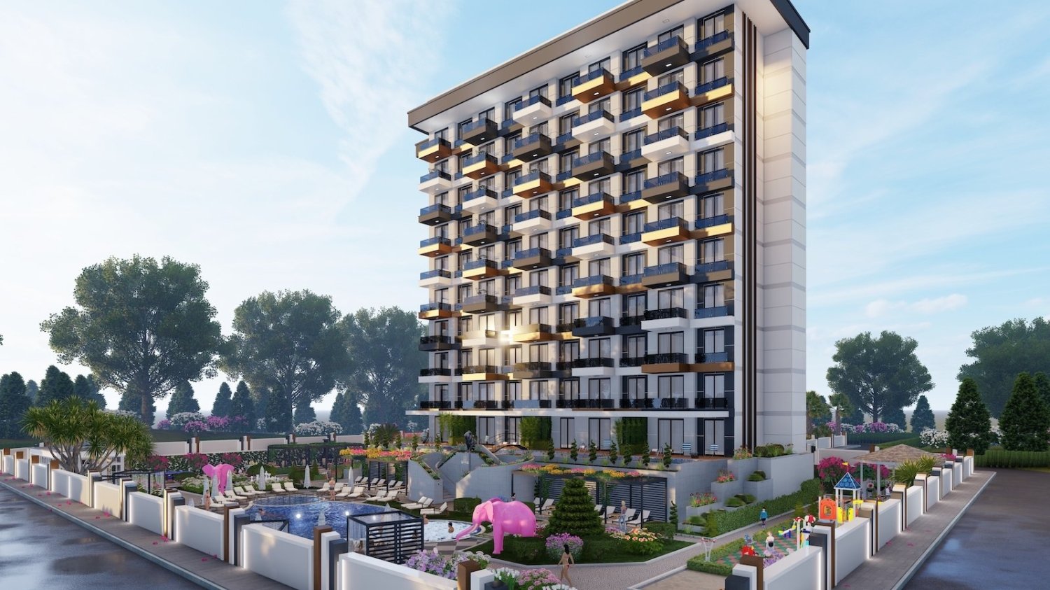 Apartment 1+1 in Alanya, Turkey No. 24976