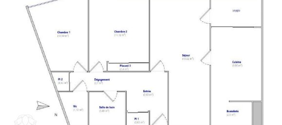 2 غرف نوم شقة في Venissieux, France رقم 327243 7