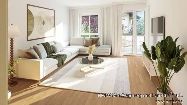 Квартира с 2 спальнями в Штарнберг, Германия № 176256