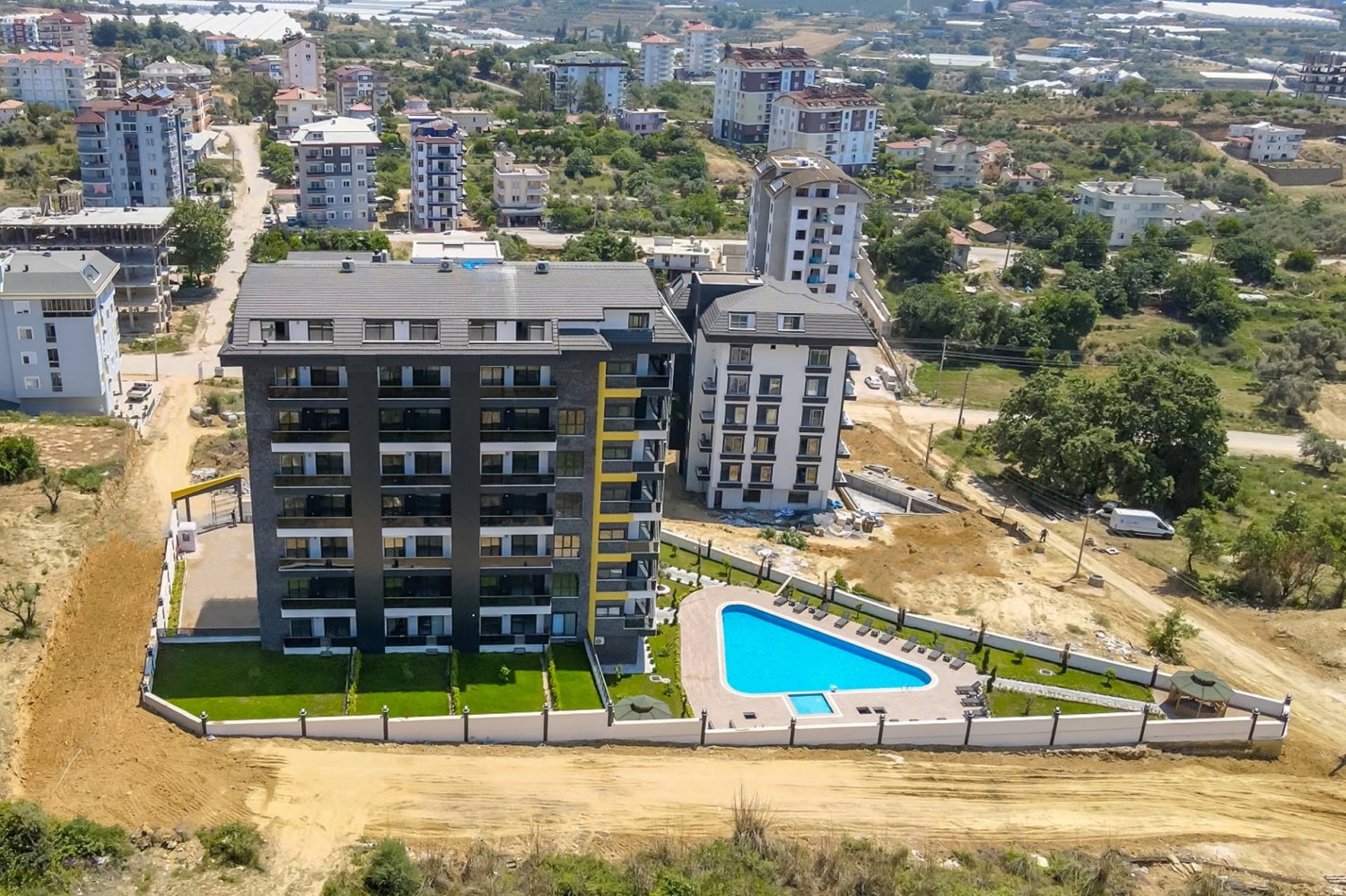 Wohnung 1+1 in Alanya, Turkey, Nr. 32058