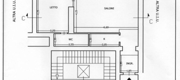 Квартира с 1 спальней в Неаполь, Италия № 81026 16