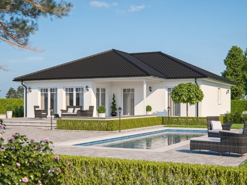 4-Zimmer Bungalow in Neckar-Odenwald-Kreis, Germany, Nr. 290332