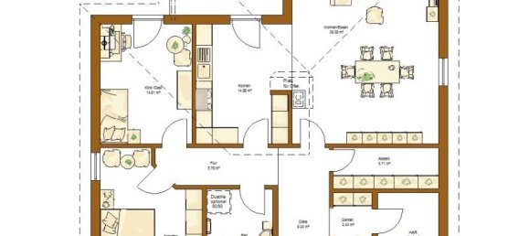 4-Zimmer Bungalow in Neckar-Odenwald-Kreis, Germany, Nr. 290332 4