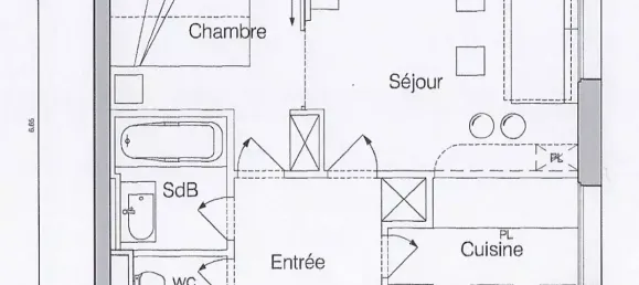 1 غرف نوم شقة في Puteaux, France رقم 180833 2