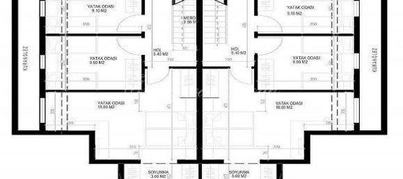 Квартира 3+1 в Бодрум, Турция № 28797 6