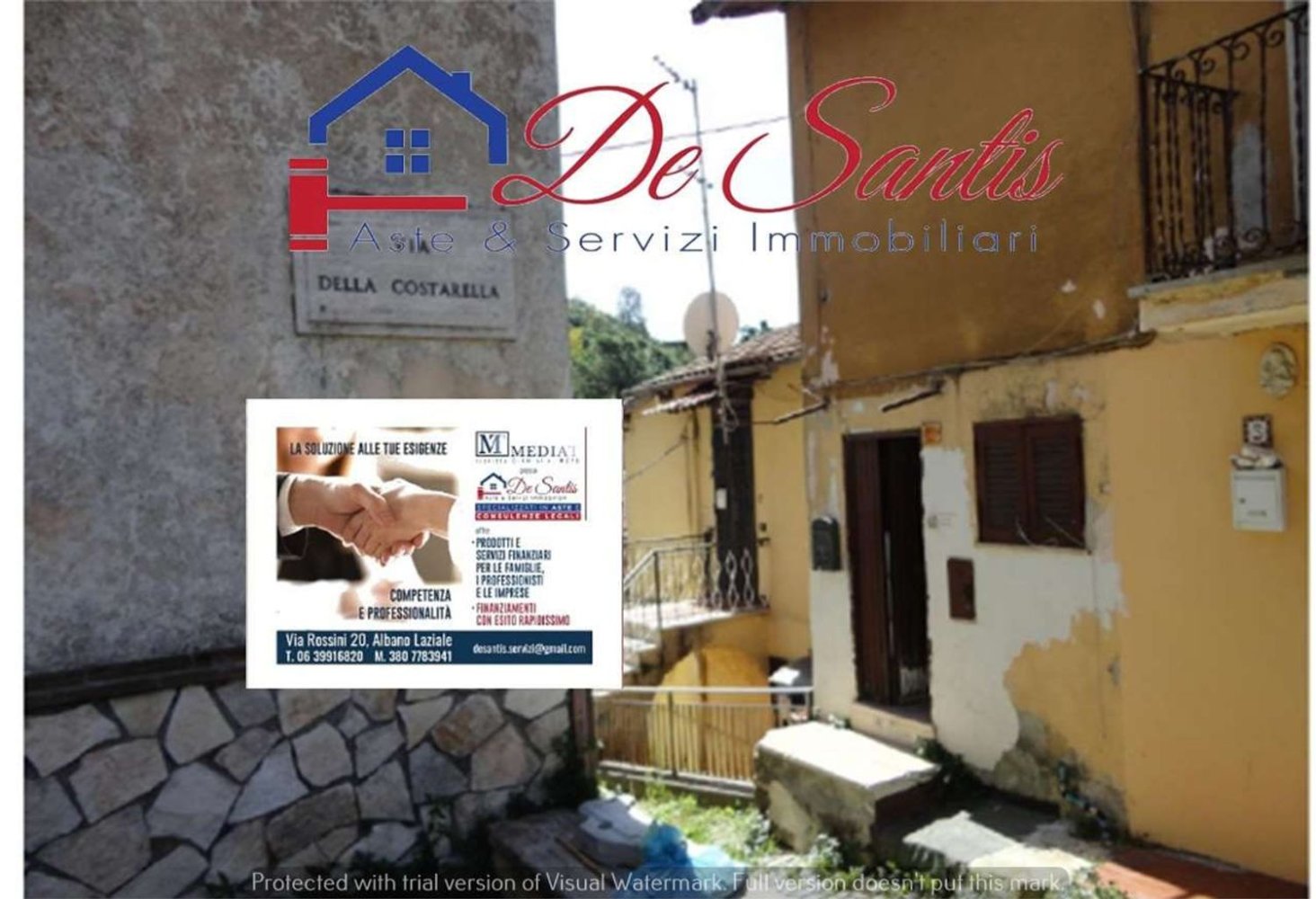 3 rooms Apartment in Rocca di Papa, Italy No. 200669