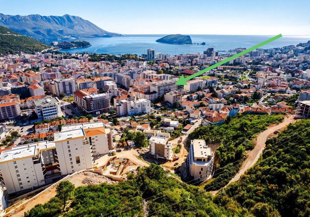 53m² Apartment in Budva, Montenegro No. 2238