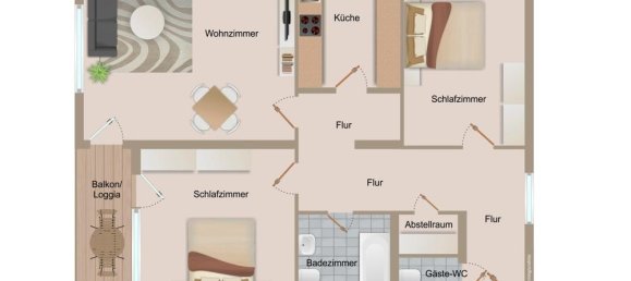 2 chambres Appartement à Munich, Germany No. 326709 12