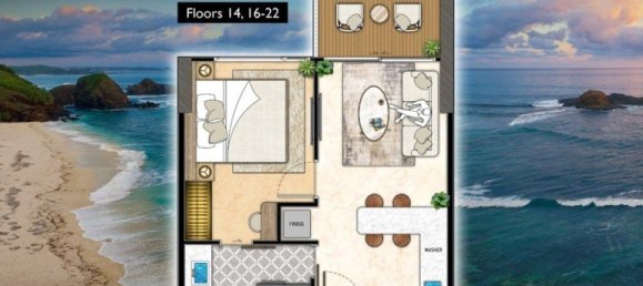1 Schlafzimmer Eigentumswohnung in Pattaya, Thailand, Nr. 58712 10