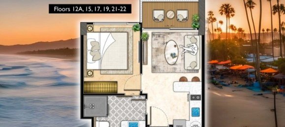 1 Schlafzimmer Eigentumswohnung in Pattaya, Thailand, Nr. 58712 6