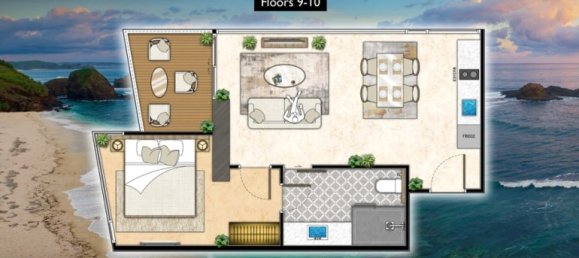 1 Schlafzimmer Eigentumswohnung in Pattaya, Thailand, Nr. 58712 13