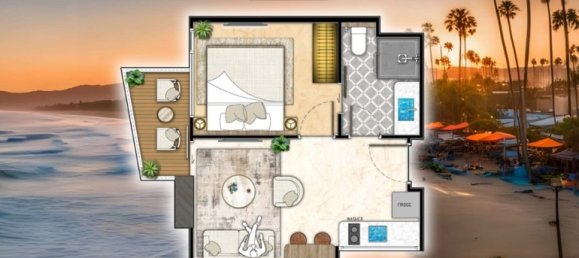 1 Schlafzimmer Eigentumswohnung in Pattaya, Thailand, Nr. 58712 4