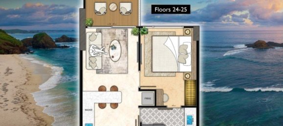1 Schlafzimmer Eigentumswohnung in Pattaya, Thailand, Nr. 58712 12