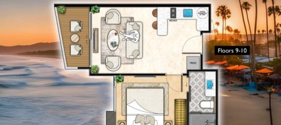 1 Schlafzimmer Eigentumswohnung in Pattaya, Thailand, Nr. 58712 9