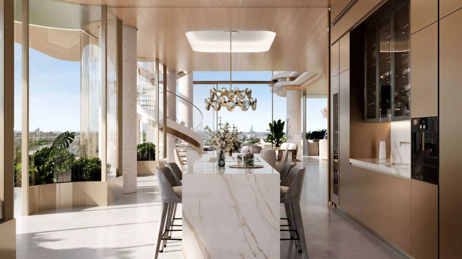 Dúplex de 6 dormitorios en THE RINGS, Jumeirah, UAE No. 61803