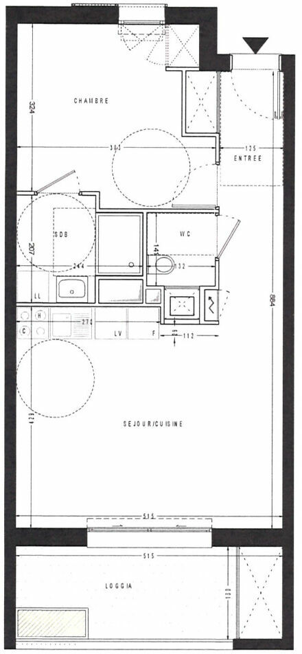 Apartamento T1 em Saran, France N.º 78951