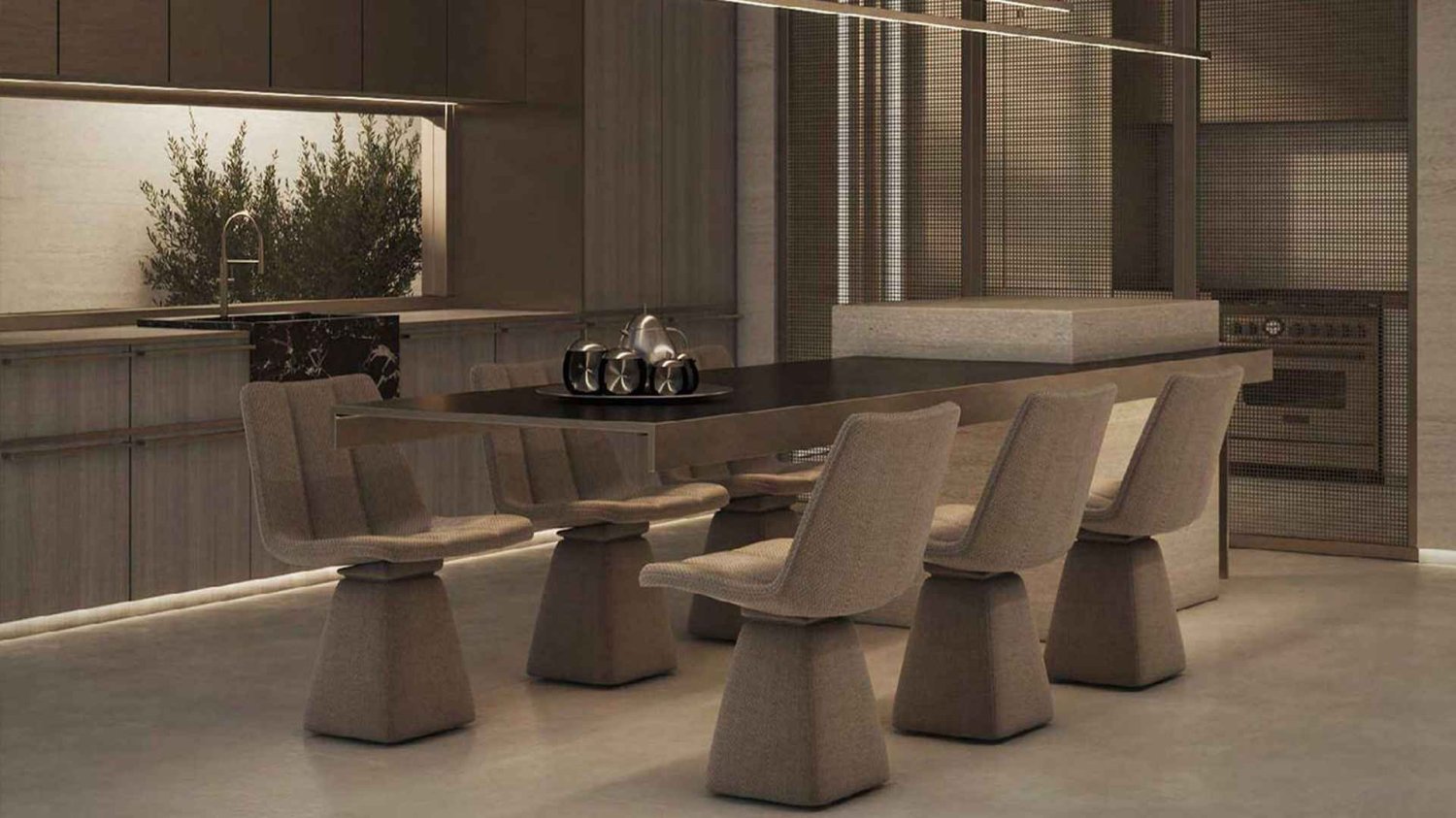 Квартира с 2 спальнями в KETURAH RESERVE, Meydan Gated Community, ОАЭ № 62343