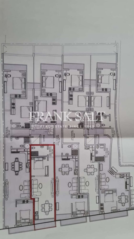 Квартира с 1 спальней в Виктория, Мальта № 755