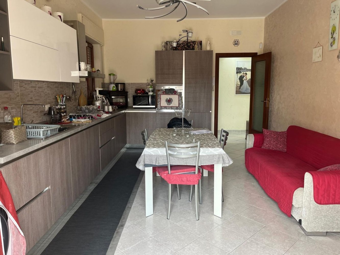 Квартира с 3 комнатами в Палермо, Италия № 52263