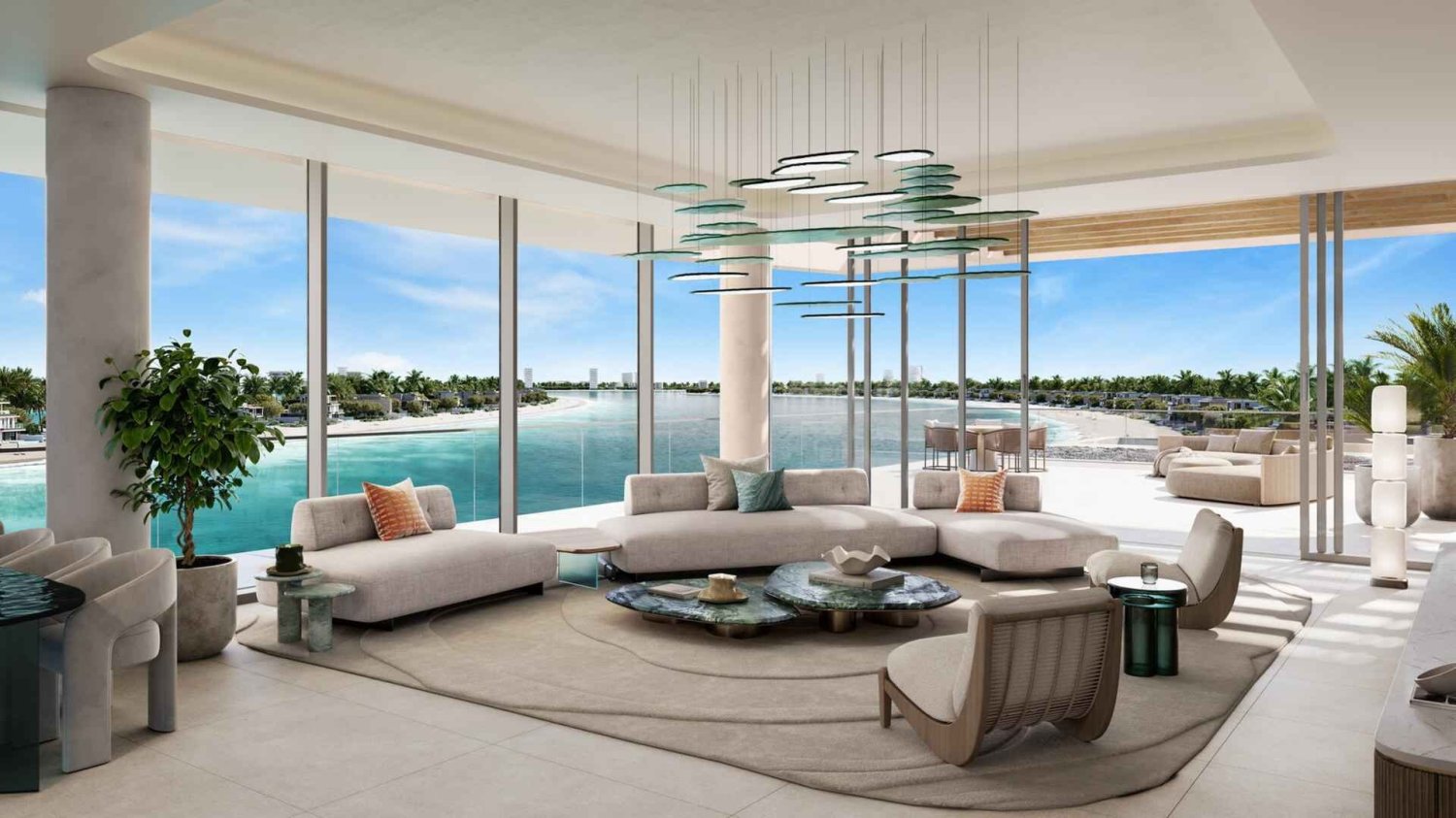 3 dormitorios apartamento en venta en Palm Jebel Ali, Dubai, UAE № 118394
