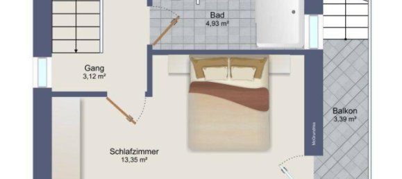 3 rooms House in Dobling, Austria No. 170736 33