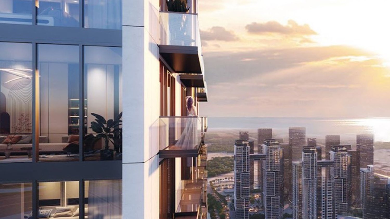 Apartamento T2 em SOBHA VERDE, Jumeirah Lake Towers, UAE N.º 59882