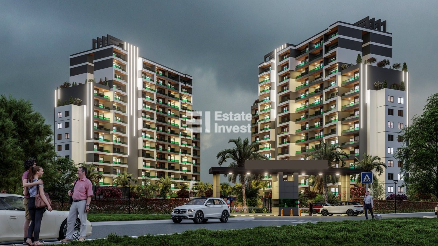 شقة 2+1 في Mersin, Turkey رقم 32126