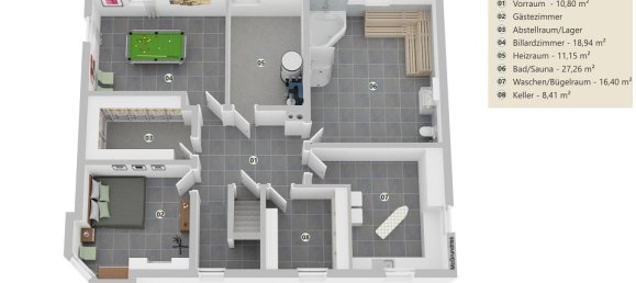 Casa de 5 habitaciónes en Ganserndorf, Austria No. 129058 56