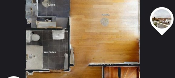 Dúplex de 1 dormitorio en Croix, France No. 99479 13