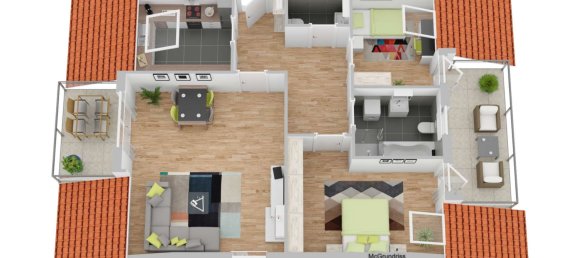 2 bedrooms Apartment in Heidenheim, Germany No. 259630 2