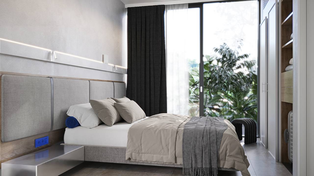 Вилла с 1 спальней в Unit Space Village 3, Tabanan, Индонезия № 2293