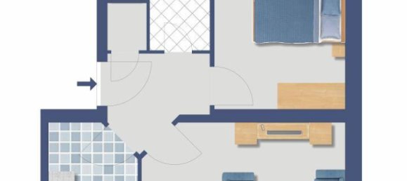 Apartamento de 2 divisões em Duisburg, Germany N.º 6572 2