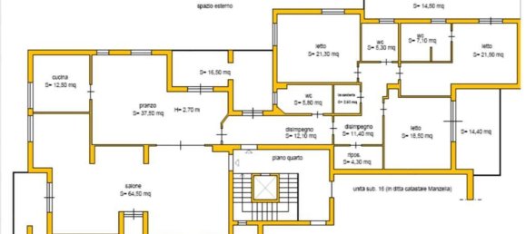 7 rooms Apartment in Caserta, Italy No. 7575 106