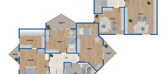 7 rooms House in Zollernalbkreis, Germany No. 65671 3