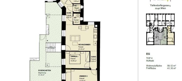 Apartamento de 3 divisões em Penzing, Austria N.º 90747 24