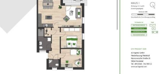 3 rooms Apartment in Kassel, Germany No. 248920 5