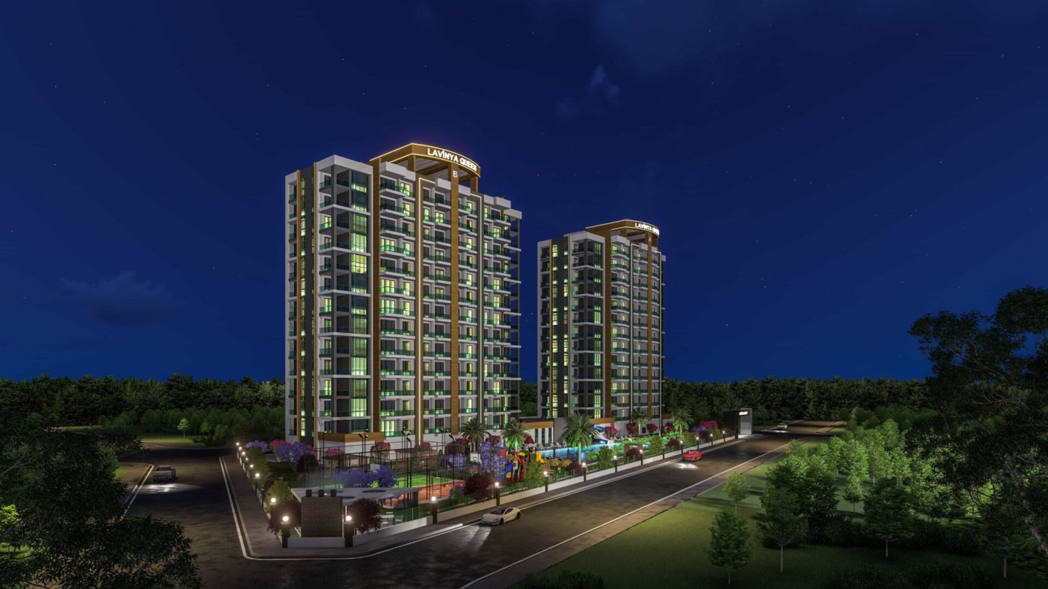 شقة 1+1 في Mersin, Turkey رقم 31785