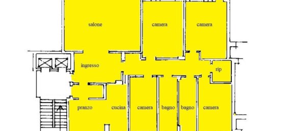 6 chambres Appartement à Turin, Italy No. 380786 30